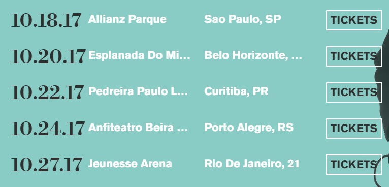 John Mayer Brasil