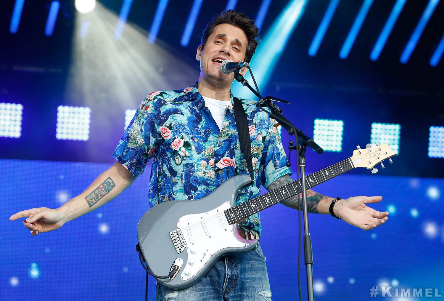 Veja John Mayer apresentando "New Light" no programa Jimmy Kimmel Live