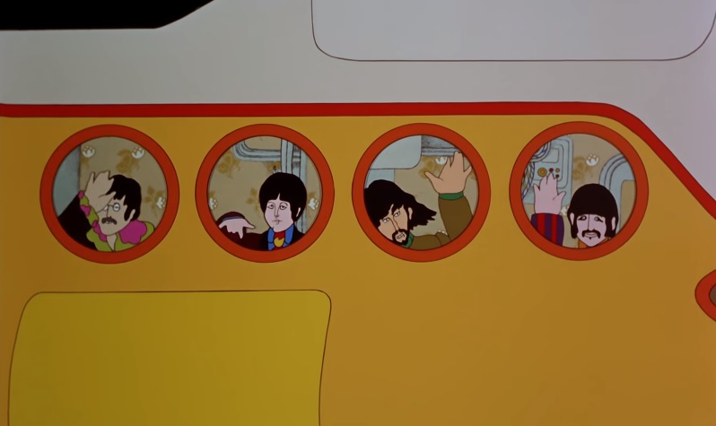 Filme "Yellow Submarine", dos Beatles, será exibido online e terá interação de fãs