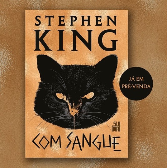  “Com Sangue”, novo livro de Stephen King, tem pré-venda disponibilizada